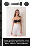 Delux Series Aesthetic Lines Formal Wear Push up Effect White Women's Hip Lifter Seamless Corset