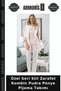 Special Series Style Elegance Combination Powder Combed Cotton Pajama Set