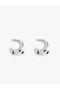 Large Size Drop Hoop Earrings