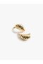 Croissant Hoop Earrings - 3