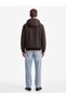 Hooded Long Sleeve Zippered Raincoat - 4