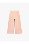 Cotton Elastic Waistband Wide Leg Sweatpants - 3