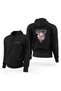 Spy X Family Fiona Anya and Yor Black Zip-Up Limited Edition Hooded Sweatshirt