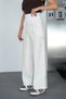 Bel Crocheted Pants with Fold-Up Back Pocket and Three Straps - 3