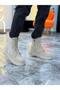Baytuluk Bt-C8 Beige Suede Beige High Sole Boots Casual Men's Boots - 2