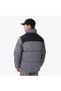 Puffer Men's Gray Stand Collar Coat - 2