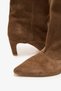 Electra Sigaro Suede Leather Women's Heeled Boots - 4