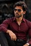 Men's Casual Collared Buttoned Burgundy Shirt - 3