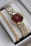 Minimalist Series – Women's Wristwatch (24mm, Steel Band, Special Box and Bracelet Gift).Hm29106S01-2 - 3