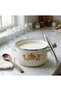 Flowering Enamel Pot Yogurt Sauce Pot