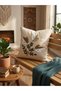 Punch Throw Pillow Cover,Embroidered Throw Pillow,Decorative Pillow Cover,2-Piece Throw Pillow Set, Bohemian Throw Pillow Cover. - 4