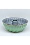 26 cm Green Cast Iron Cake Mold with Enamel on the Outside and Granite on the Inside - 5