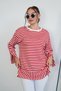 Oysho Tunic with Sleeves and Skirt with Slits and Stripes - 8