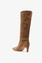 Stacy Sigaro Suede Leather Women's Heeled Boots - 2