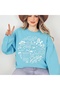 Gilmore Girls Lukes Design Printed Cotton 3 Thread Threaded Crew Neck Oversize Sweatshirt