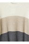 Zero Roba Collar Color Block Men's Knitwear Sweater from Uzg Store for Style Enthusiasts - 7