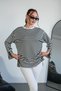 Oysho Tunic with Sleeves and Skirt with Slits and Stripes - 8