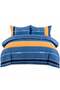 Blue 4-Piece Bedding Set – 100% Natural Cotton