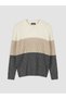 Zero Roba Collar Color Block Men's Knitwear Sweater from Uzg Store for Style Enthusiasts - 5