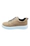 Beige Suede Large Size Shoes