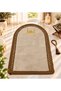 Embroidered, Straw Jute, Stylish Design, Prayer Mat, Soft Texture, Plush, Non-Slip Base, Gift, Luxury, Prayer Rug - 3