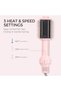 4.0 Hair Blow Dryer Brush - Lightweight 3X Faster Drying 5-in-1 Ionic Blowout Hair Dryer Brush Adds Shine, Volume & Fullness for Smooth, Anti-Frizz Straight, Curl & Blowout Styles, Pink - 7