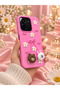 Redmi 15C 4g Compatible - Cute Silicone Phone Case with Embossed 3D Bow & Daisy Pattern - Camera Protected - 2