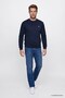 Navy Blue Men's Sweatshirt Gw2520255 - 3