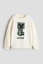 Çift Yönlü Pullu Sweatshirt