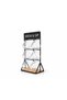 طقم أكواب قهوة من كيتشن بلاس 6 حبات زجاج مع حامل - شفاف - 2
