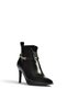 Z260180660 Black Rustic Thin Heeled Women's Boots - 6