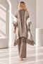 Women's 3-Piece Knitwear Set with Panthool and Blouse - 3