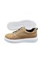 Beige Suede Large Size Shoes - 4