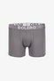 Men's Premium Lyocell Short Leg Boxer Anthracite - 2