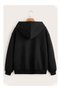 Unisex Zippered K Hooded Sweatshirt - 2