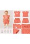 Baby Girl Little Princess Looking Stylish Short Sleeve Shorts Set - 3