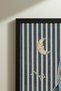 1 Piece Black Wooden Framed Retro Spaceship Patterned Painting Wooden Painting - Children's and Baby's Room and Home Decoration Painting - 4