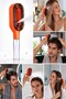 Spray Hairbrush with Water Reservoir, Oval Head with Rounded Teeth, Transparent Reservoir - 4