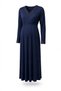 Mirela V-Neck Shoulder and Sleeve End Lace Detailed Bamboo Fabric Maternity and Postpartum Nightgown - 4