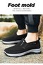 Men's Nonslip Slipon Walking Shoes 49yard Largesize Casual Mesh Sports Shoes Softsoled Travel Shoes - 6