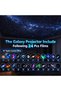 MZDT 2-in-1 Galaxy night light Projector HD Smart Dynamic 5D Holographic Night Light Projector | Plug and Play, USB Portable, Adjustable Brightness, Mini Projector for Bedroom Ceiling (24 Pack) - 2