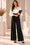 Women's High Waist Wide Leg Pants Cty-Şml-265254