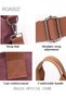 Women's Handbag Shopper Tote Bag Canvas Satchel Handbags for Ladies, Shopping Shoulder Bag Casual Cr - 5