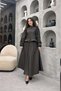 Mira Denim Jacket Skirt Set – Elegant Women's Two-Piece Set Compatible with Hijab - 2
