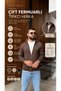 Men's Knitwear Cardigan Double Zipper Half Turtleneck Lycra Regular Fit Zipper Cardigan Code: Jsm26Th-001 - 3