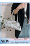 Women Stylish Underarm Bag, Elegant Chic Handbag for Ladies, Versatile Shoulder Bag with Smooth Zipp - 2