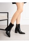 Cocci̇nel Black Heeled Women's Boots - 6