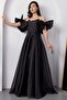 Strapless Neckline Gown Evening Dress Dns1761 - 3