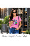 Women's Astronaut Space Cotton T-Shirt – Short Sleeve Casual Tee - 6