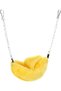 Plush Banana Hamster Bed with Hanging Swing Chains (Yellow) - 4